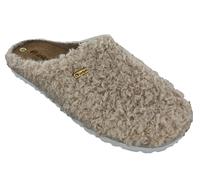 Mujer Zapatillas sin Cordones Cuero Forrado Mula Comfort Zapatos Libre Cómodo GB