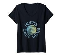 Mujer Zero Hucks le dio a IDGAH el camino de DiscTzu Camiseta Cuello V