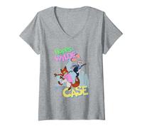 Mujer Zootopia 2 Hopps And Wilde On The Case Camiseta Cuello V