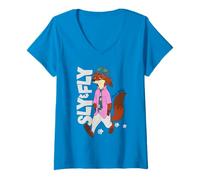 Mujer Zootopia 2 Nick Wilde Sly And Fly Camiseta Cuello V