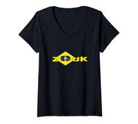 Mujer ZOUK - ¡Danza brasileña, pura pasión! Camiseta Cuello V