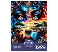 Mujeres africanas Puzzle 1000 Piezas, Rompecabezas para Adultos, Rompecabezas Imposable, Rompecabezas Juego De Habilidad para Toda La Familia, Rompecabezas para Adultos, Rompecabezas 38x26cm/1000pcs