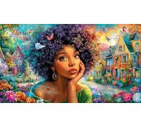 Mujeres africanas Rompecabezas para Adultos: 1000 Piezas de Cartón Reciclado para Decoración 38x52cm/1000pcs