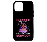Mujeres afroamericanas de cáncer de mama bendecida sobreviviente Carcasa para iPhone 12 mini