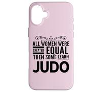 Mujeres APRENDE Judo Chica Artes Marciales Japonesas Funny Sensei Carcasa para iPhone 16 Plus