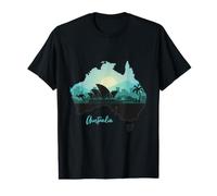 Mujeres Australia, niñas Australia, Australia Camisa para Hombre Camiseta gráfica económica