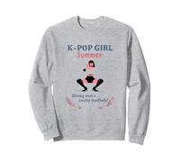 Mujeres Bailando K-Pop Girl Summer sumergiéndose en un pegadizo Medley Sudadera