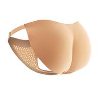 Mujeres Bragas con Relleno Braguitas Moldeadoras Fajas Levanta Glúteos Encaje Embellecer Cadera Lencería Body Moldeadors Pantalones,Flesh,M