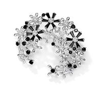 Mujeres Broche Pins Fashion Elegant Pin Broche Electroplating Flowers Brooches Camisa de mujeres Traje de seguridad Broches de moda Broches de moda
