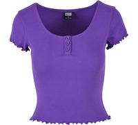 Mujeres Camiseta Pana Babylock Urban Classics Dobladillo Enrollado Corte Nuevo