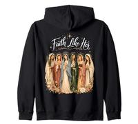 Mujeres Católicas de Fe - Santos Cristianos Sudadera con Capucha