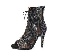 Mujeres Comercio Exterior Europeo y Retro Gran Tamaño Hueco Suela Suave Suela Casual Sandalias, Negro , 37 EU