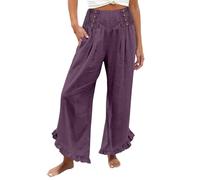 Mujeres con Pantalones Anchos Verde Harem Tallas Punto Bootcut Pitillos Mayor Militares Italianos Rosa Gamuza Pegados Pijama Debajo Anticelulítico Chocolate Movil Gordas Entrenamiento