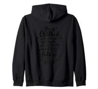 Mujeres Cristianas Proverbios 31:25 Fuerza Sudadera con Capucha