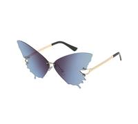 Mujeres De Atuendo Del Festival | Gafas De Bicicleta Hombres | Gafas De Mariposa | Gafass Sin - Protección De UV Protección Contra El Deslumbramiento Sin Fronteras Para Mujeres Festival