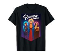 Mujeres de Dios Santas Católica María Santa Teresa Juana de Arco Camiseta