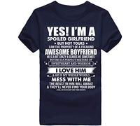 Mujeres de manga A potes hacer novia camiseta corta impresión animales mujeres camisetas pantalones a cuadros, marine, M