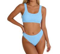 Mujeres De Talla Grande En Bikini Pieza Rebajas Conjunto Asimetrico Caído Blanca Dental Estampado Moderno Unidos Fruncida Ory Viejo Cáncer Panza Rellenitas 2018 Es Zona