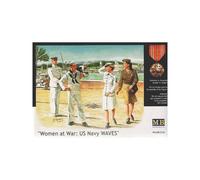 Mujeres En Guerra Maqueta Figurina Us Navy Waves