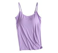 Mujeres Espalda Corazón Tórax Almohada Halter Chaleco Sin Anillo De Acero Taza Fuera De Usar Ropa Interior Yoga Ejercicio Chaleco Holder Señoras Calavera, morado, 5XL
