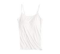 Mujeres Espalda Corazón Tórax Almohada Halter Chaleco Sin Anillo De Acero Taza Fuera De Usar Ropa Interior Yoga Ejercicio Chaleco Holder Señoras Calavera, Blanco, 4XL