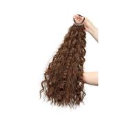 Mujeres Extensión de cola caballo con trenza afro corta y rizada, 10 hebras, trenzada DIY for mujer Uso diario(2M30)