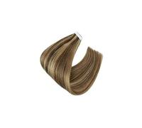 Mujeres Extensiones de cabello con cinta, humano Real 16 pulgadas, trama piel sin costuras, Invisible 40 Uds Extensiones de pelo