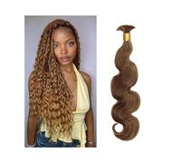 Mujeres Extensiones de cabello virgen brasileño, color castaño oscuro, for trenzar, n.° 2, 50 g/unidad Extensiones para trenzas(16inches)