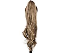 Mujeres Extensiones de cola de caballo sintéticas y flexibles de 32 pulgadas for mujer, for uso diario Uso diario(P4-27)