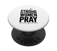 Mujeres Fuertes Oran Inspiradoras Fe Empoderamiento PopSockets PopGrip Adhesivo