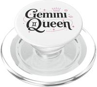 Mujeres Géminis Reina Signo del zodiaco Géminis PopSockets PopGrip para MagSafe