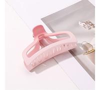 Mujeres Gradiente Frosted peinado Clip Chic Shark Barrettes Flor de cerezo Rosa peinado Garras Hueco Acrílico horquilla Accesorios de moda,16