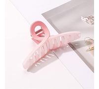 Mujeres Gradiente Frosted peinado Clip Chic Shark Barrettes Flor de cerezo Rosa peinado Garras Hueco Acrílico horquilla Accesorios de moda,11