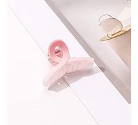 Mujeres Gradiente Frosted peinado Clip Chic Shark Barrettes Flor de cerezo Rosa peinado Garras Hueco Acrílico horquilla Accesorios de moda,1