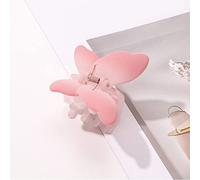 Mujeres Gradiente Helado Peinado Clip Chic Tiburón Barrettes Flor de cerezo Rosa Peinado Garras Hueco Acrílico Peinado Accesorios de moda,12