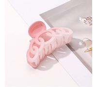 Mujeres Gradiente Helado Peinado Clip Chic Tiburón Barrettes Flor de cerezo Rosa Peinado Garras Hueco Acrílico Peinado Accesorios de moda, 10
