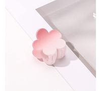 Mujeres Gradiente Helado Peinado Clip Chic Tiburón Pasadores Flor de cerezo Rosa Peinado Garras Hueco Acrílico Peinado Accesorios de moda,5