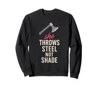 Mujeres Hacha Lanzando Regalo I Stick Axes Liga Competitiva Sudadera