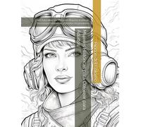 Mujeres Históricas para Colorear para Adultos: Set Educativo en PNG con Mujeres Icónicas, Personajes Históricos y Diseños Inspiradores