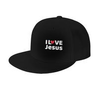Mujeres Hombres Aire Libre Gorra Amo A Jesús (Divertido) Protección Solar Gorras Vintage Gorras Deportiva Casual Gorra De Béisbol para Ciclismo Camionero Pesca
