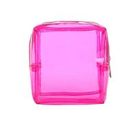 Mujeres Hombres Moda Cosmética Bolsa Transparente Colorido Kit De Inodoro Conjuntos De Equipaje Con Ruedas 4 Piezas (A, One Size)