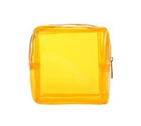 Mujeres Hombres Moda Cosmética Bolsa Transparente Colorido Kit De Inodoro Conjuntos De Equipaje Con Ruedas 4 Piezas (B, One Size)
