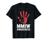Mujeres Indígenas MMIW Uso Rojo para Mis Hermanas Camiseta