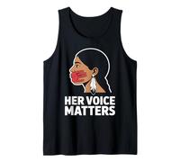 Mujeres Indígenas MMIW Uso Rojo para Mis Hermanas Camiseta sin Mangas