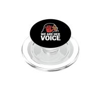 Mujeres Indígenas MMIW Uso Rojo para Mis Hermanas PopSockets PopGrip para MagSafe