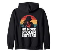 Mujeres Indígenas MMIW Uso Rojo para Mis Hermanas Sudadera con Capucha