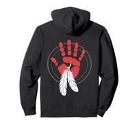 Mujeres Indígenas MMIW Uso Rojo para Mis Hermanas Sudadera con Capucha