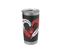 Mujeres Indígenas MMIW Uso Rojo Para Mis Hermanas Vaso térmico de acero inoxidable de doble pared