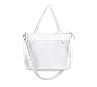 Mujeres JK Precioso Bolso De Mensajero Lindo Hombro Adolescente Estilo Universitario Dolor Bolso Niñas Bandolera Transparente Chica Estilo Japonés Hombro Estudiante Lona Dolor Mujeres Crossbody