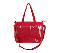 Mujeres JK Precioso Bolso De Mensajero Lindo Hombro Adolescente Estilo Universitario Dolor Bolso Niñas Bandolera Transparente Chica Estilo Japonés Hombro Estudiante Lona Dolor Mujeres Crossbody